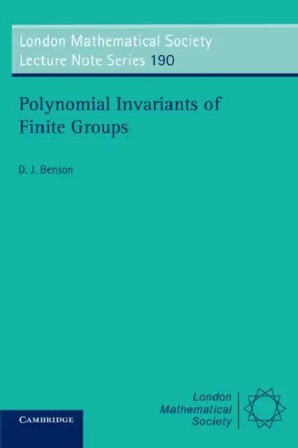 Polynomial Invariant of Finite Groups (English, D. J. Benson)
