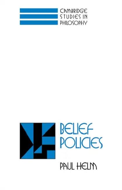 Belief Policies (English, Paul Helm | Helm Paul)