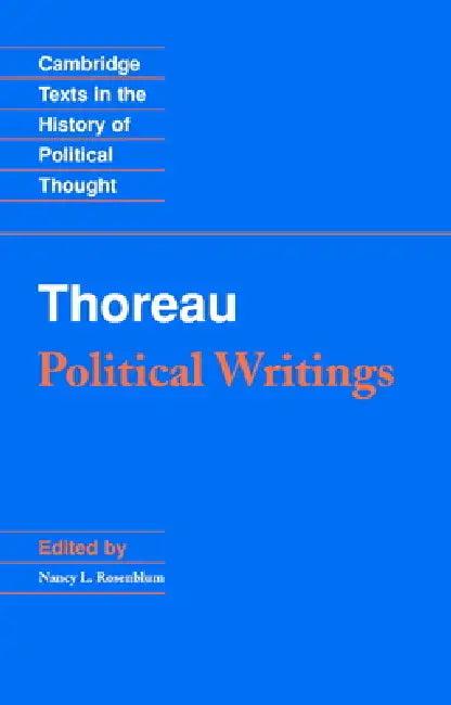 Thoreau (English, Henry David Thoreau | Nancy L. Rosenblum | Raymond Geuss)