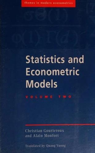 Statistics and Econometric Models (English, Gourieroux | Christain Gourieroux | Peter C. B. Phillips)
