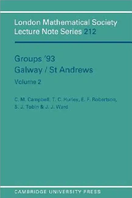 Groups '93 Galway/St Andrews (English, Campbell C. M. | Robertson E. F. | Hurley T. C.)
