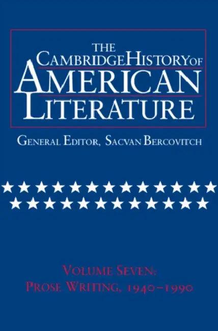 Cambridge History of American Literature (English, Sacvan Bercovitch)