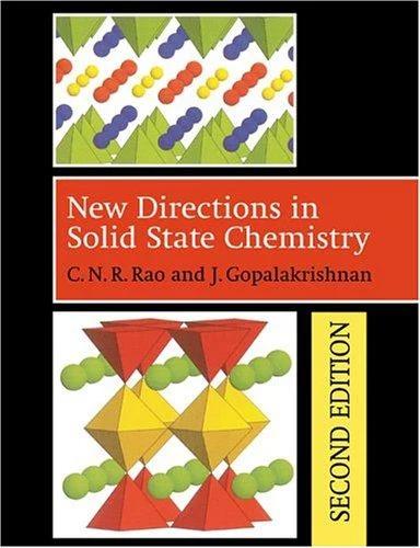 New Directions in Solid State Chemistry (English, C. N. R. Rao | J. Gopalakrishnan)