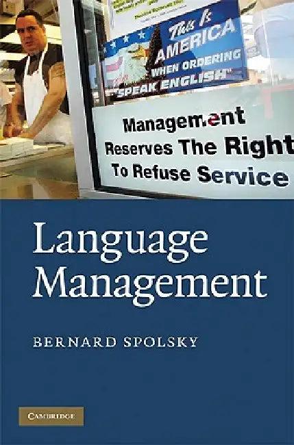 Language Management (English, Bernard Spolsky)