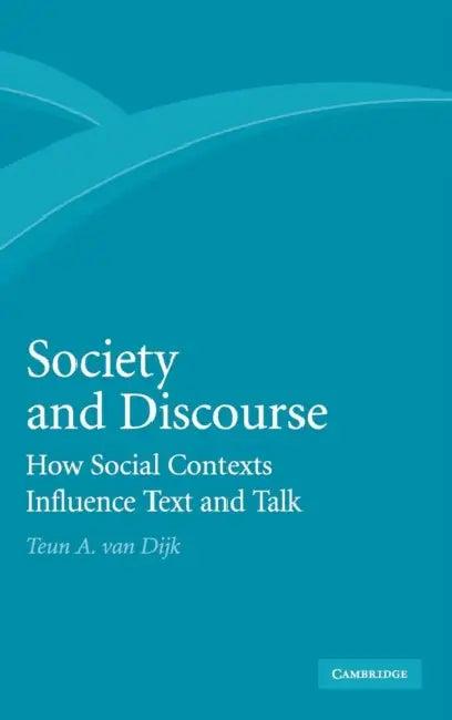 Society and Discourse (English, Teun A. Van Dijk)