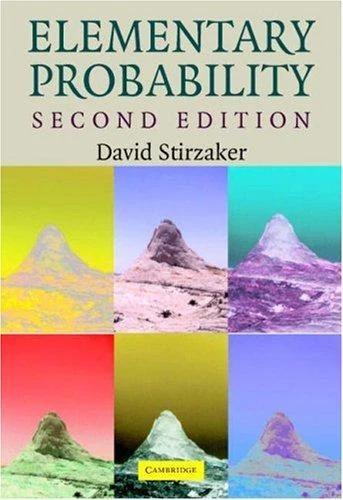 Elementary Probability (English, David Stirzaker)