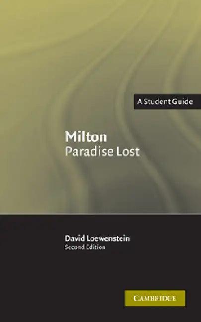 Milton Paradise Lost (English, David Loewenstein)