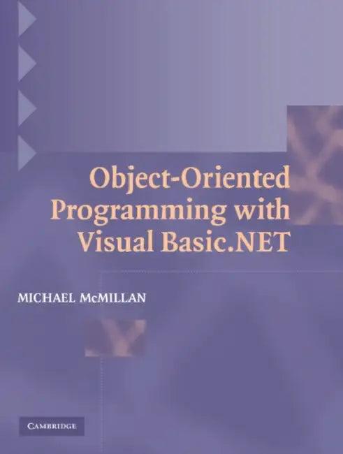 Object Oriented Prog Visual Basic (English, Michael McMillan)