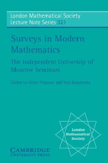 Surveys in Modern Mathematics (English, Victor Prasolov | Yulij Ilyashenko)