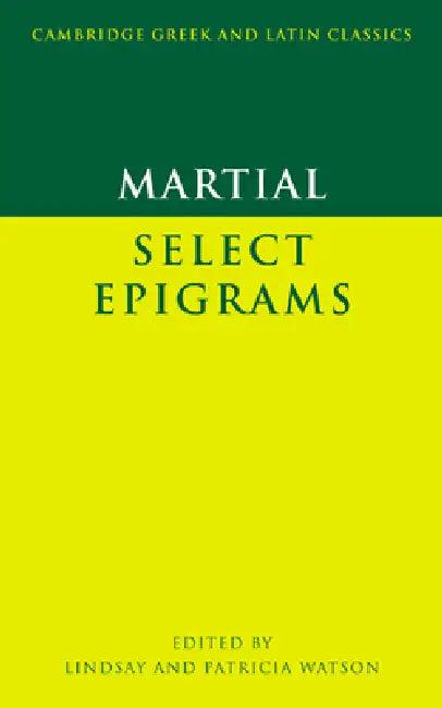 Martial (English, Martial | Lindsay Watson | Pat Watson)