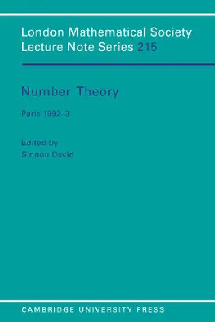 Number Theory (English, Sinnou David | J. W. S. Cassels | N. J. Hitchin)