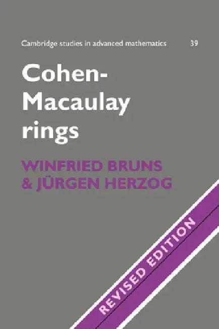 Cohen-Macaulay Rings (English, Winfried Bruns | Bruns | Jurgen)