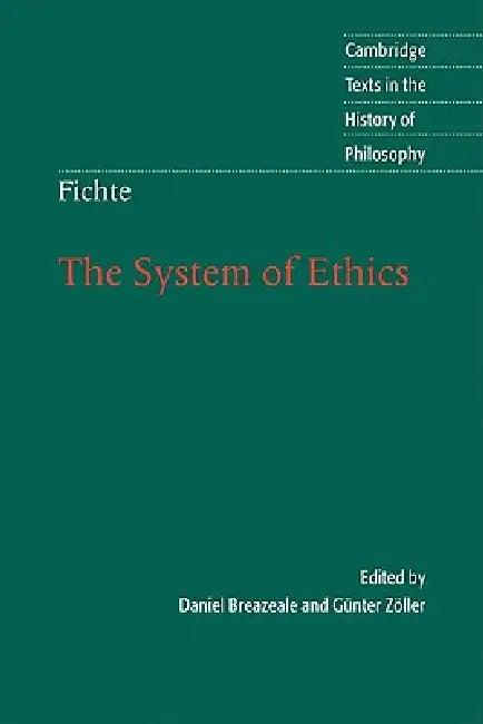Fichte (English, Johann Gottlieb Fichte | Daniel Breazeale | Gunter Zoller)