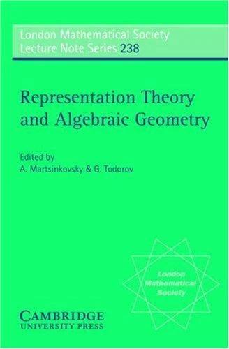 Representation Theory and Algebraic Geometry (English, A. Martsinkovsky | G. Todorov | J. W. S. Cassels)