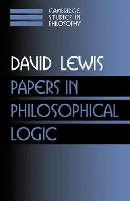 Papers in Philosophical Logic (English, David Lewis | Ernest Sosa | Jonathan Dancy)