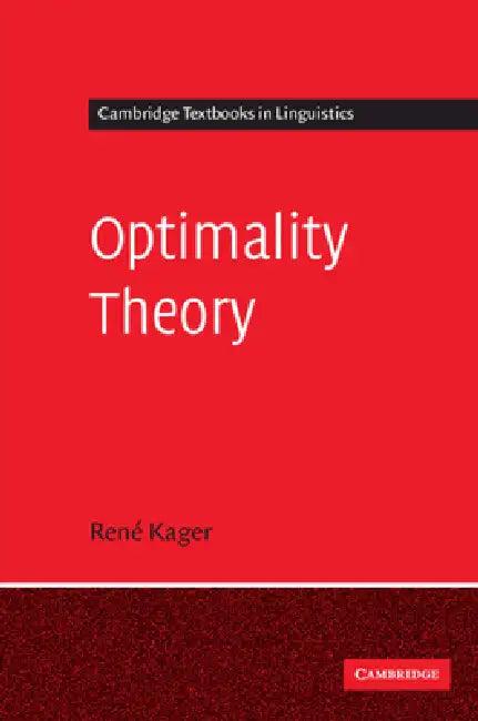 Optimality Theory (English, Rene Kager)