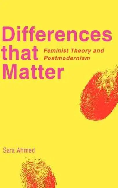 Differences That Matter (English, Sara Ahmed | Ahmed Sara)
