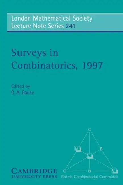 Surveys in Combinatorics, 1997 (English, R. A. Bailey)