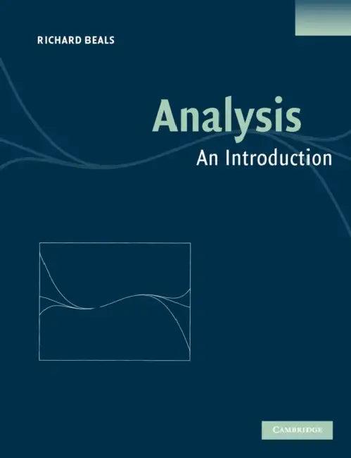 Analysis (English, Richard Beals)