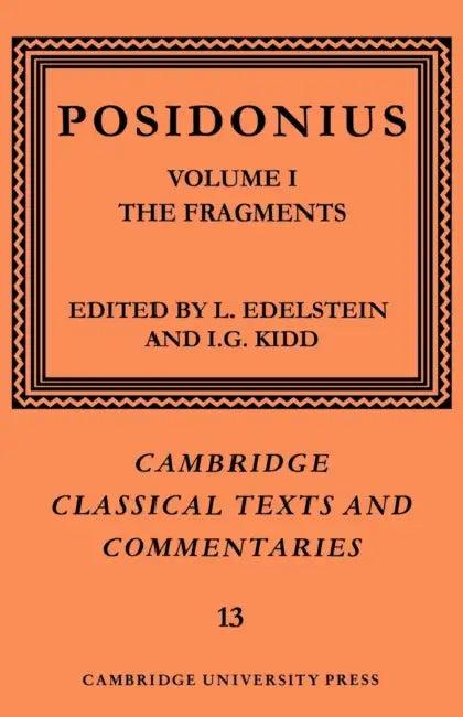 Posidonius (English, Posidonius | L. Edelstein | I. G. Kidd)