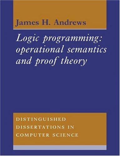Logic Programming (English, J. Andrews | James H. Andrews)