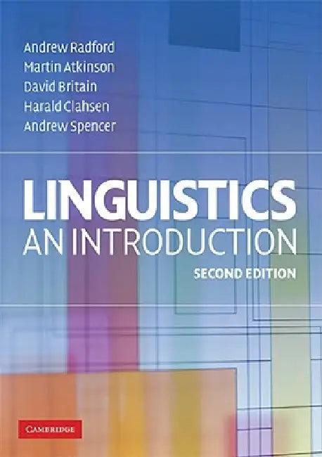 Linguistics (English, Andrew Radford | Martin Atkinson | David Britain)