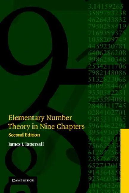Elementary Number Theory in Nine Chapters (English, James J. Tattersall)