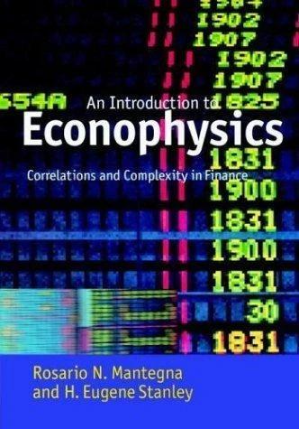 Introduction to Econophysics (English, Rosario N. Mantegna | H. Eugene Stanley)