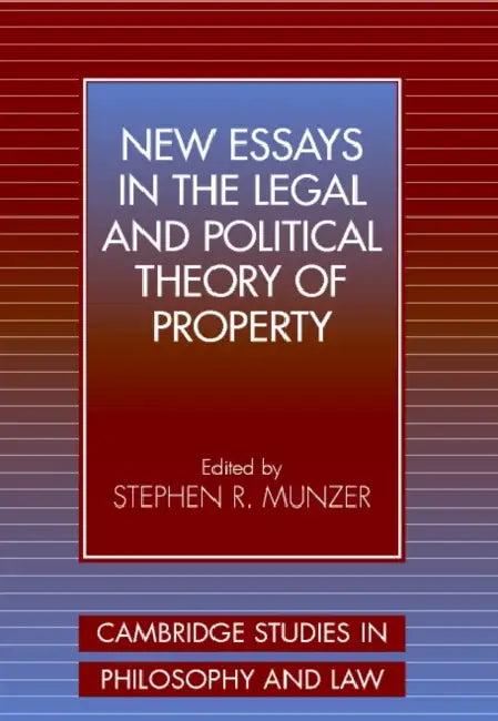 New Essays in the Legal and Political Theory of Property (English, Stephen R. Munzer | Gerald Postema | Jules L. Coleman)