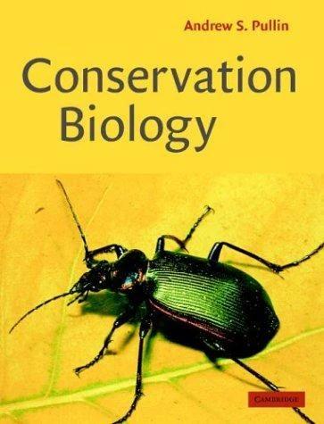 Conservation Biology (English, Andrew S. Pullin)