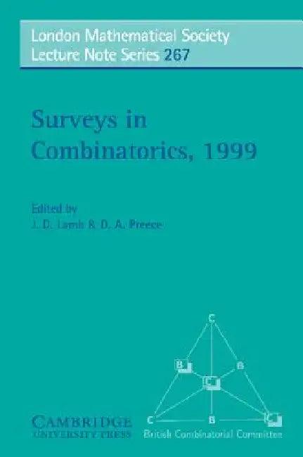 Surveys in Combinatorics, 1999 (English, J. D. Lamb | D. A. Preece | N. J. Hitchin)
