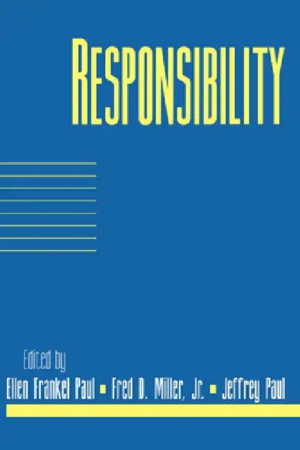 Responsibility (English, Ellen Frankel Paul | Ellen Frankel Paul | G. Tyler Miller)