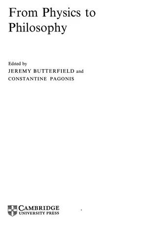 From Physics to Philosophy (English, Constantine Pagonis | Jeremy Butterfield)