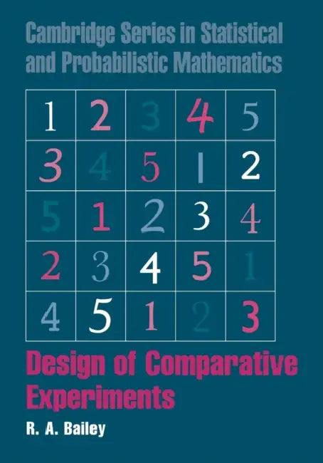 Design of Comparative Experiments (English, R. A. Bailey)