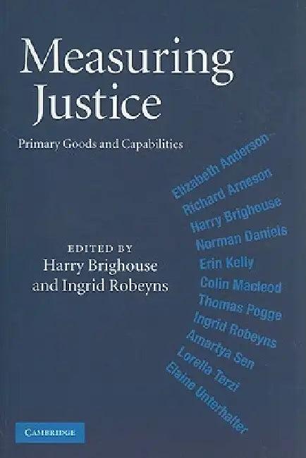 Measuring Justice (English, Harry Brighouse | Ingrid Robeyns)