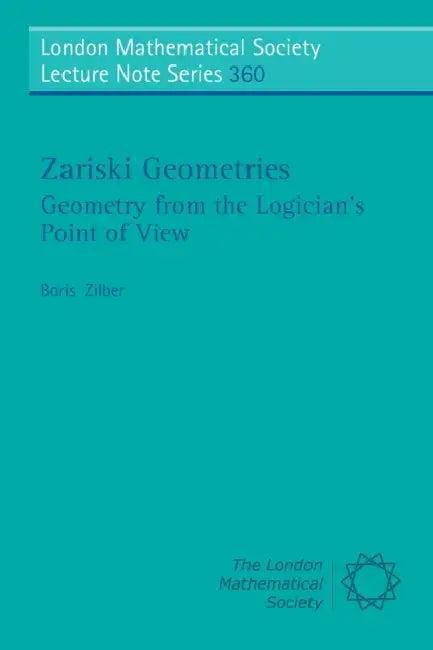 Zariski Geometries (English, Boris Zilber)