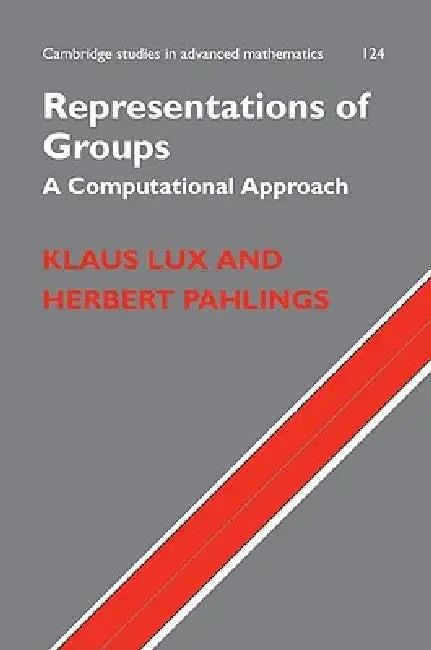 Representations of Groups (English, Klaus Lux)