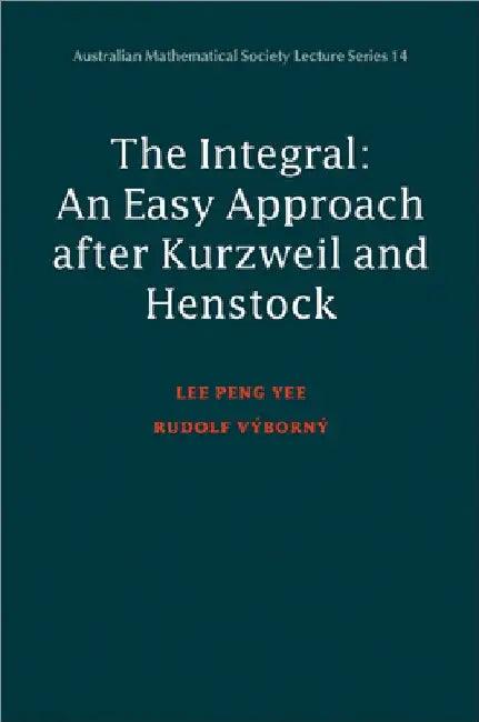 Integral (English, P. y. Lee | Lee Peng Yee | Rudolf Vyborny)