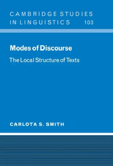 Modes of Discourse (English, Carlota S. Smith)