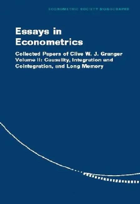 Essays in Econometrics (English, Clive W. J. Granger | Eric Ghysels | Norman R. Swanson)