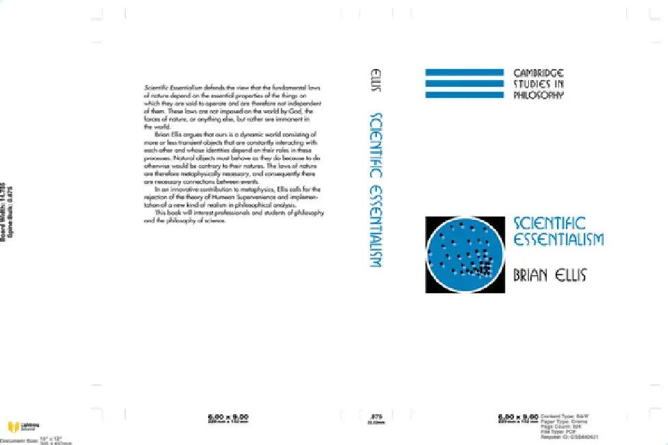 Scientific Essentialism (English, Brian Ellis)
