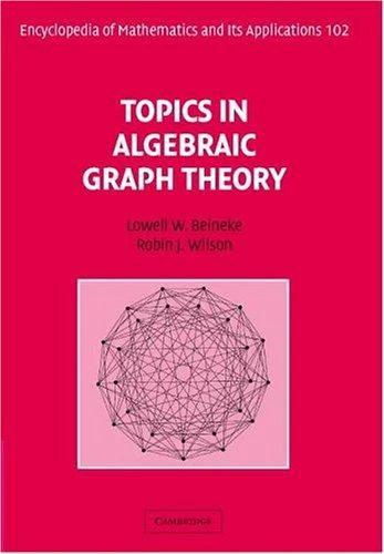 Topics in Algebraic Graph Theory (English, Lowell W. Beineke | Robin J. Wilson | Peter J. Cameron)