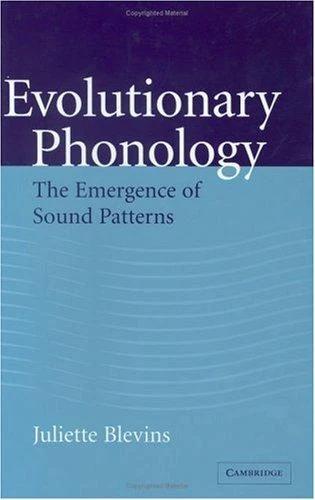 Evolutionary Phonology (English, Juliette Blevins | Blevins Juliette)