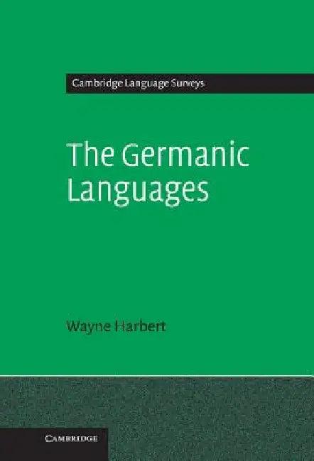 The Germanic Languages (English, Wayne Harbert)
