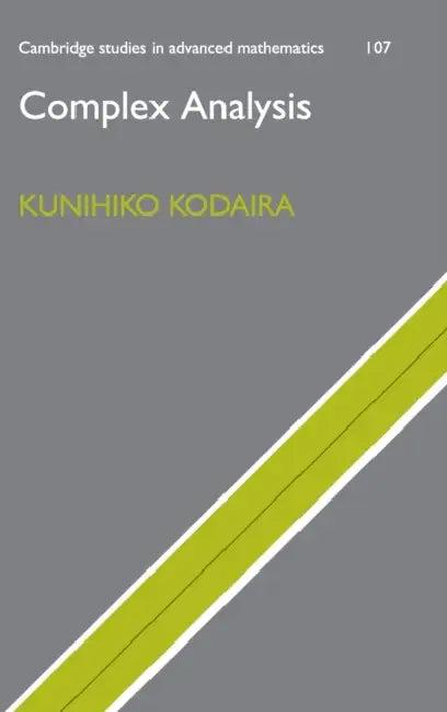 Complex Analysis (English, Kunihiko Kodaira)