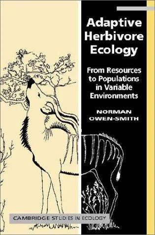 Adaptive Herbivore Ecology (English, R. Norman Owen-Smith)