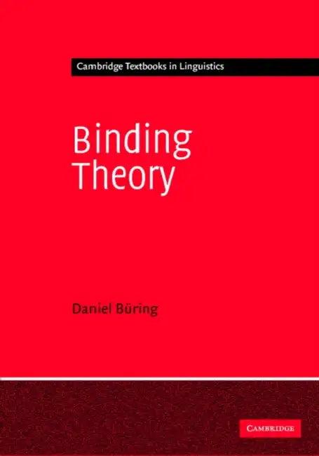 Binding Theory (English, Daniel Büring)