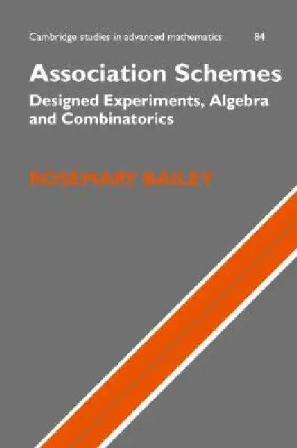 Association Schemes (English, R. A. Bailey)