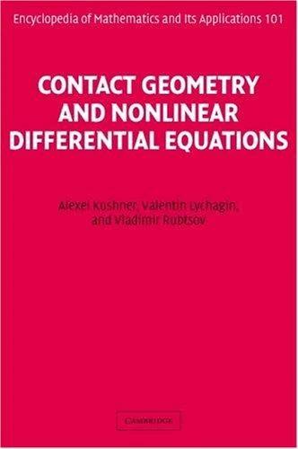 Contact Geometry and Non-Linear Differential Equations (English, Alexei Kushner)