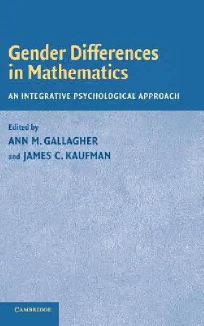 Gender Differences in Mathematics (English, Ann M. Gallagher | James C. Kaufman)